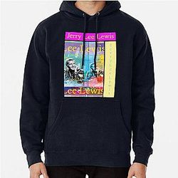 Singer Jerry Lee Lewis Pullover Hoodie