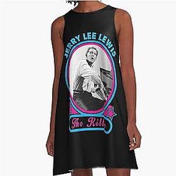 The Killer Jerry Lee Lewis Legend A-Line Dress