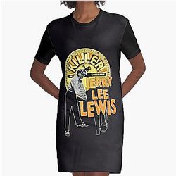 jerry lee lewis Graphic T-Shirt Dress
