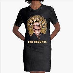 Jerry Lee Lewis Graphic T-Shirt Dress