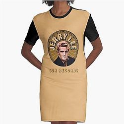 Jerry Lee Lewis Graphic T-Shirt Dress