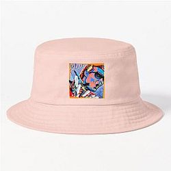jerry lee lewis popart Bucket Hat