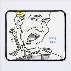Jerry Lee Lewis Mouse Pad