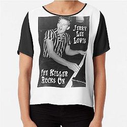 Jerry lee Lewis Chiffon Top