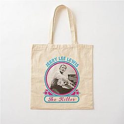 The Killer Jerry Lee Lewis Legend Cotton Tote Bag