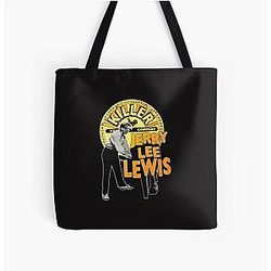 jerry lee lewis All Over Print Tote Bag
