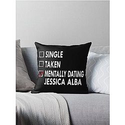 Dating Jessica Alba Pillow