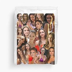 Jessica Alba American Actress Duvet Cover