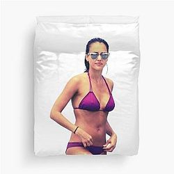 Jessica Alba American Actress Duvet Cover