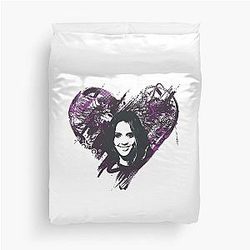 Jessica Alba Love Duvet Cover