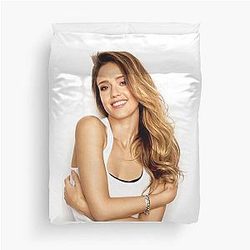 Jessica Alba Duvet Cover