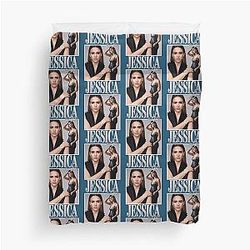 Jessica Alba Duvet Cover