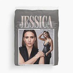 Gifts Idea for Jessica Alba's Birthday Duvet Cover