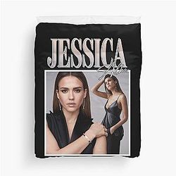 Gifts For Men, Women, My Favorite Jessica Alba Retro Vintage Cool Graphic Gift Duvet Cover
