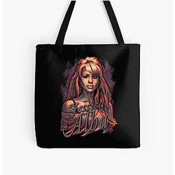 Jessica Alba All Print Tote Bag