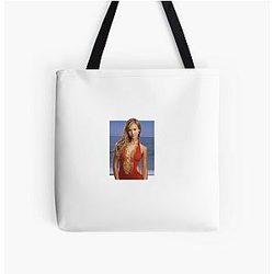 Jessica Alba 2004 All Print Tote Bag
