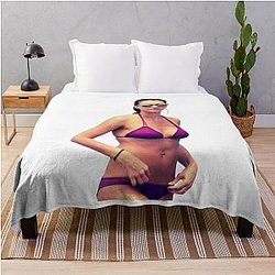 Jessica Alba - American Actress Throw Blanket 

 -> Jessica Alba - American Actress Blanket