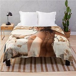 Jessica Alba Throw Blanket