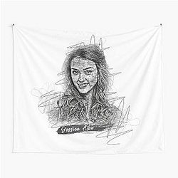 Jessica Alba Abstract Art Sketch
