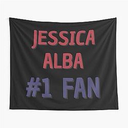 Jessica Alba Fan Tapestry