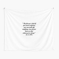 Theory of Confidence - Jessica Alba Quote Tapestry