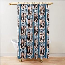Jessica Alba Shower Curtain