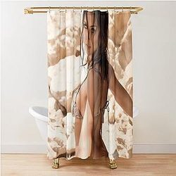 Jessica Alba Shower Curtain