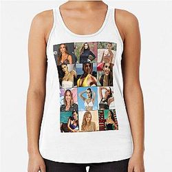 Jessica Alba Racerback Tank Top