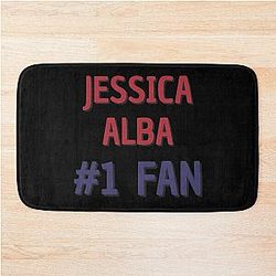 Jessica Alba - Fan Bath Mat