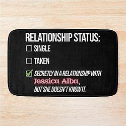 Relationship with Jessica Alba Bath Mat