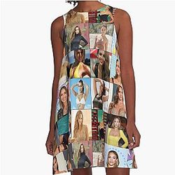 Jessica Alba A-Line Dress
