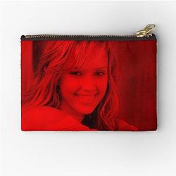 Jessica Alba Celebrity Zipper Pouch