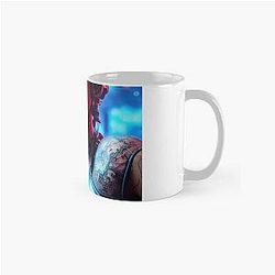 Cyberpunk Jessica Alba Classic Mug