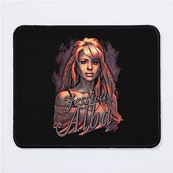 Jessica Alba Mouse Pad