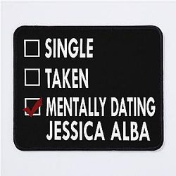 Dating Jessica Mouse Pad
