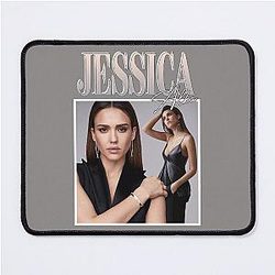 Jessica Alba Birthday Gift Idea Mouse Pad