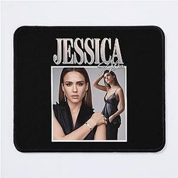 Gifts for Men Women My Favorite Jessica Alba Retro Cool Graphic Gift Mouse Pad