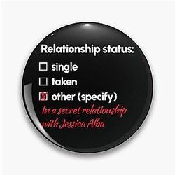 Jessica Alba - Relationship Pin