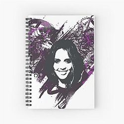 Jessica Alba Love Spiral Notebook