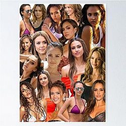 Jessica Alba American Actress Poster