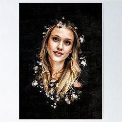 Jessica Alba Painting Poster