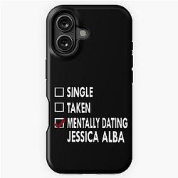 Dating Jessica Alba iPhone Case