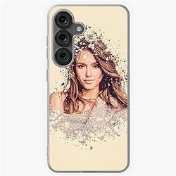 Jessica Alba painting Samsung Galaxy Soft Case