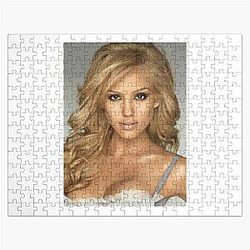 Mens Day Gift for Jessica Alba Music Fans Puzzle