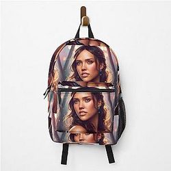 Jessica Alba Fan Art Backpack