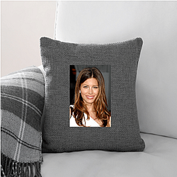 Jessica Biel is married to singer Justin Timberlake Jessica Biel Pillows Cover