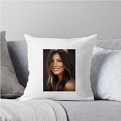 Jessica Biel has a versatile acting range Jessica Biel Pillows Cover