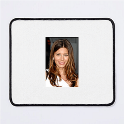 Jessica Biel is married to singer Justin Timberlake Jessica Biel Mouse Pads