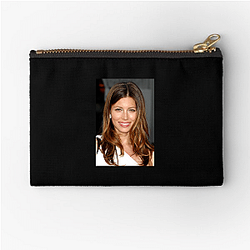Jessica Biel is married to singer Justin Timberlake Jessica Biel Zipper Pouches