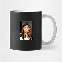 Jessica Biel is married to singer Justin Timberlake Jessica Biel Mugs